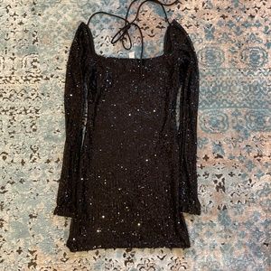 Black Lucy in the sky dress